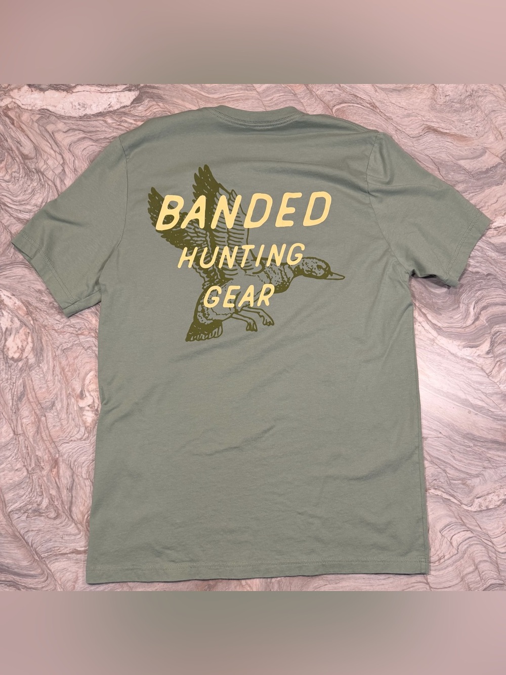 Banded Green T-Shirt Men’s Large